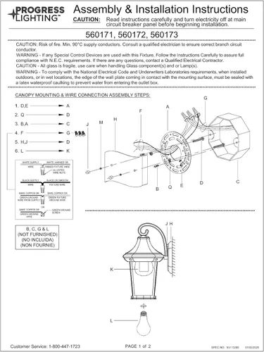 Vista 16 de Progress Lighting Marquette Collection - Farol tradicional de pared mediana para exteriores, cristal transparente, con textura de color negro