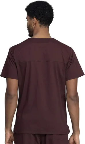 Vista 3 de Cherokee Scrubs for Men V-Neck Top, Workwear Professionals Soft Stretch WW675