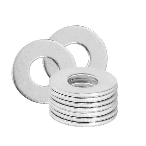 Vista 8 de Arandelas planas de acero inoxidable M2 - Diámetro exterior de 5mm, arandelas de acero inoxidable 304 (18-8) arandelas metálicas para tornillos