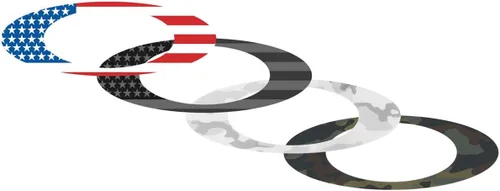 Oakley 211-006-001 Paquete de Adhesivos Unisex-Adulto Pequeña Bandera de EE. UU./camuflaje Lentes de Reemplazo, EE. UU., 0 mm