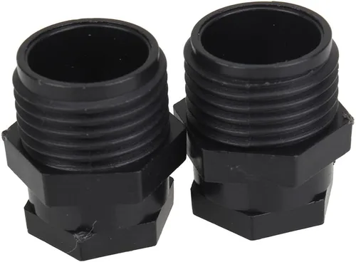 Vista 2 de Boquilla de rosca macho de plástico de 1/2 pulgada para riego Paquete de 10