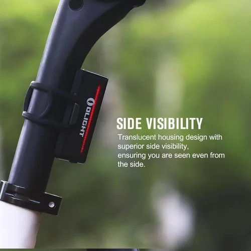 Vista 6 de OLIGHT Seemee 30 C Luz trasera de 30 lúmenes, visibilidad de 230 grados, rango visible de 2,624.7 ft, luz recargable por USB, IPX6 impermeable