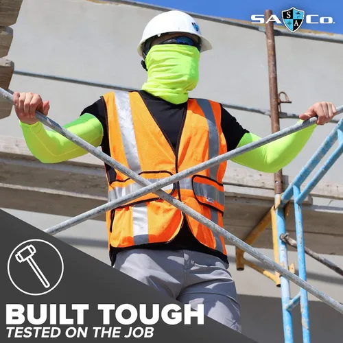 Vista 3 de S A - 1 UV Face Shield Multipurpose Neck Gaiter, Balaclava, Elastic Face Mask for Men and Women