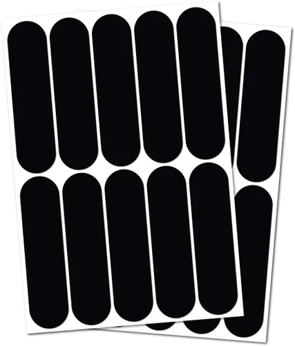– Juego de 10 calcomanías reflectantes, seguridad para la visibilidad nocturna, autoadhesivo universal para bicicletas, cochecitos de bebés, cascos,