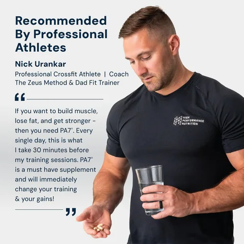 Vista 6 de HPN PA (7) Constructor muscular de ácido fosfatídico Top Natural Muscle Builder - Boost mTOR Construye masa y fuerza a partir de tu entrenamiento