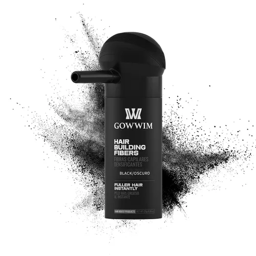 Vista 15 de Fibras capilares, fibras de construcción de cabello, cabello indetectable, más grueso, cubre instantáneamente el cabello disperso 25 g/0.88 oz