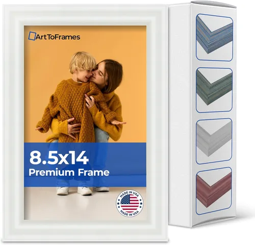 Vista 71 de Marco profundo de madera vincapervinca para fotografía 1.5 pulgadas de ancho.