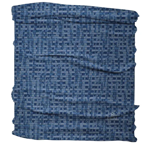 Vista 2 de Karma Diadema tejida de canasta azul para mujer, talla M, diadema de tela y bufanda elástica para el cabello, color azul