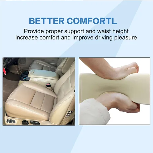 Vista 5 de SecosAutoparts Funda de Espuma para Asiento Inferior del Conductor Compatible con Ford F250 F350 F450 Lariat 2002 2003 2004 2005 2006 2007