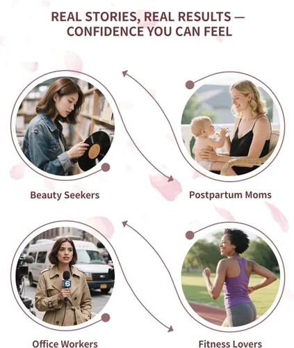 Vista 6 de Masajeador de drenaje linfático y herramienta de masaje anticelulitis, ayuda a reducir las estrías y la celulitis, para piernas, brazos y vientre