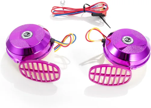 Vista 11 de FARBIN Bocina de tren de 24 V para camión súper fuerte, 3 modos de sonido variables, bocina de 130 db con kit de cableado para camión, tren, autobús