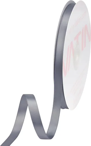 Vista 102 de VATIN - Cinta de satén de doble cara beige de 1/4", 25 yardas continuas, cinta de poliéster beige para ramo de lazos, envoltura de regalos, arreglo