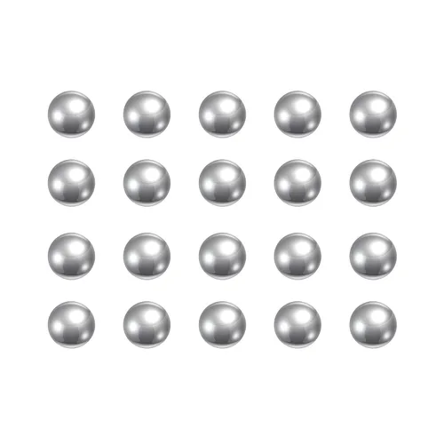 Vista 7 de uxcell 30 bolas de rodamiento de acero cromado de 0.079 in de precisión G5
