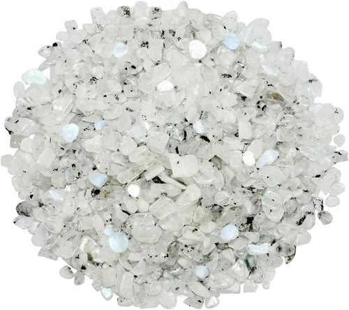 Vista 23 de Piedras molidas rockcloud para reiki y sanación, joyería de cristal, decoración en el hogar, paquete de 1 lb