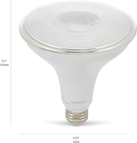 Vista 6 de Yaxa Basics PAR38 - Bombilla LED con sensor de anochecer a amanecer, equivalente a 120 W, eficiencia energética, 14 W, base estándar E26, luz