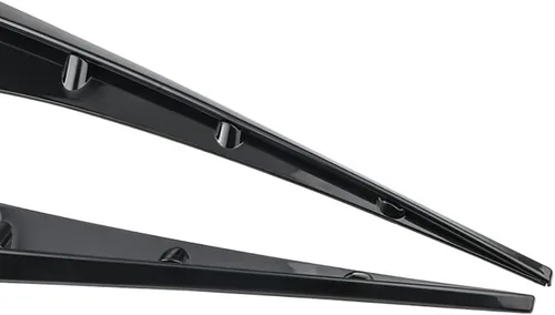 Vista 7 de 1 par de rejillas de ventilación laterales universales de ABS para ventilación de automóvil, flujo de aire, calcomanía de admisión para decoración