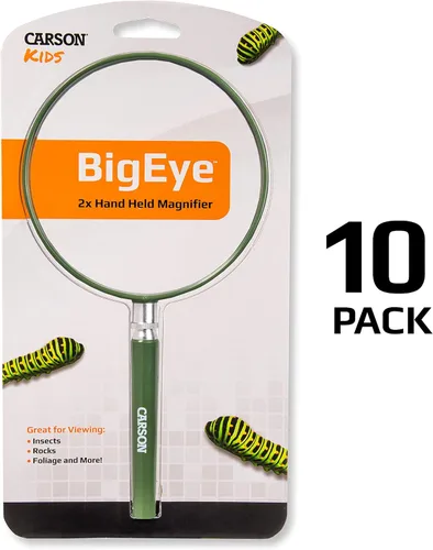 Vista 3 de Carson HU-20AMMU Bigeye Lupa con lente de gran tamaño (juego de 10), 5