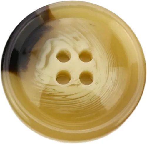 Vista 8 de 10 unidades de botones de resina de 4 agujeros, redondos con patrón plano, botones planos para coser, hallazgos favoritos, botones básicos