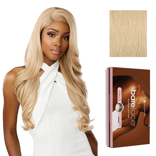Vista 10 de Sensationnel Bare Lace 6x5 Lacewig-Unit 1, 1 JETBLACK