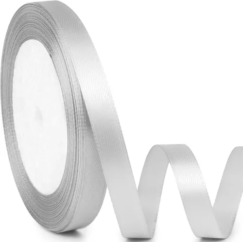 Vista 193 de Cinta de satén de 5/8" x 100 yardas - Cinta de seda naranja otoñal con carrete - Ideal para envolver regalos, ramos florales, manualidades