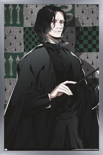 Vista 10 de Trends International The Wizarding World: Harry Potter - Póster de pared Dynasty Snape, 14.725 x 22.375 pulgadas, versión enmarcada de madera