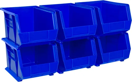 Vista 18 de Akro-Mils 30239 AkroBins Contenedores de almacenamiento de plástico, contenedores apilables que ahorran espacio para garaje, despensa, organización