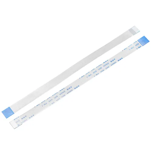 Vista 112 de uxcell Cable plano flexible FFC, 5 clavijas de 0.020 in de paso de 1.181 in, FPC FFC, cable de cinta flexible para TV LCD, audio de coche