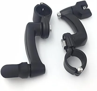 Vista 4 de SMT-Kit de montaje de clavijas de carretera ajustables de 360 grados, compatible con cualquier bicicleta equipada con tubo de marco de protector