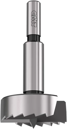 CMT Broca Forstner 537.450.31, diámetro de 1.772 in, vástago de 0.394 in