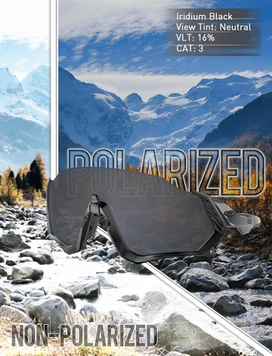 Vista 4 de Lentes De Reemplazo De Policarbonato De 1.8MM Para Oakley Holbrook XL OO9417 2.323 in Sunglass - Iridium Black