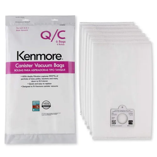 Vista 2 de MYAVANTI Bolsas de aspiradora de gamuza para aspiradoras Kenmore Canister 6