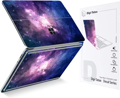 Vista 30 de Calcomanía protectora ultradelgada para Microsoft Surface Laptop Studio 2 2023, fácil aplicación, antiarañazos, sin residuos [pintura azul]