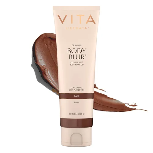 Vita Liberata Desenfoque corporal, maquillaje de piernas y cuerpo. Base corporal perfeccionadora de la piel para bronce impecable, fácil aplicación,