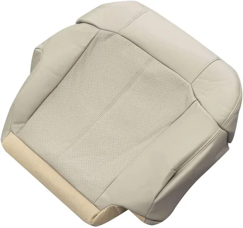 Vista 2 de GXARTS Funda de asiento de repuesto para parte inferior del pasajero 152 Shale Light Neutral Tan compatible con Cadillac Escalade 1999 2000 2001 2002