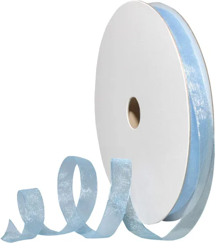 Vista 29 de Morex Ribbon 91803/100-609 Cinta de nailon Organdy, 5/8 pulgadas por 100 yardas, color rojo