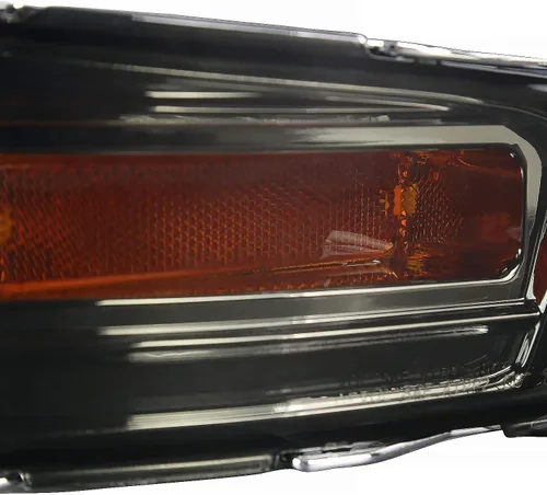 Vista 6 de Gt Luces para base de defensa de Ford Mustang., Gris