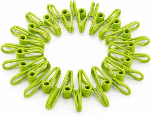 Vista 11 de Mr. Pen - Clips de utilidad recubiertos de PVC, 2 pulgadas, paquete de 18, clips de acero recubiertos de PVC para sellar alimentos, soporte