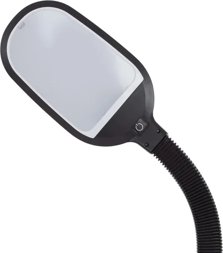 Vista 10 de Lavish Home Adjustable LED Floor Lamp with Bendable Neck - Full Spectrum Natural Sunlight LED Lamp for Bedroom and Living Room - Reading, Craft, and