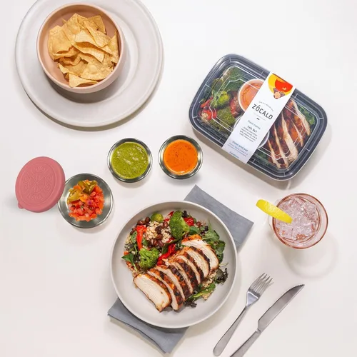Vista 6 de Recipiente para aderezo de ensalada, recipientes pequeños para condimentos con tapas, a prueba de fugas, tazas de salsa de acero inoxidable