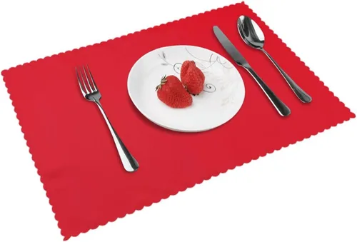 Vista 17 de Rectangular Placemats Set of 4, Heat Resistant Arizona Flag Printed Kitchen Dining Table Mats