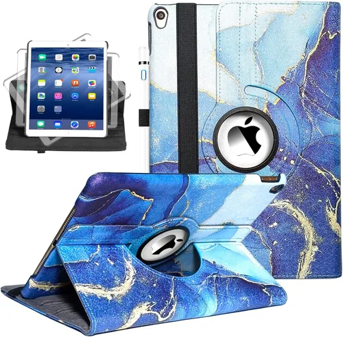 Vista 12 de Funda Inteligente con Soporte Giratorio 360 para iPad Air (3ª generación) 10.5" y iPad Pro 10.5" - Función de Activación/Suspensión Automática