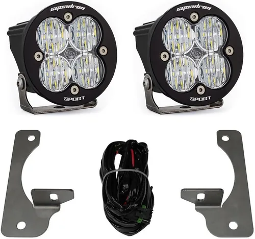 Vista 2 de Baja Designs 447066 - Kit de bolsillo para niebla anodizada negra, 1 unidad