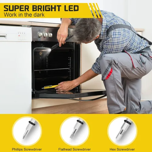 Vista 4 de Juego de bolígrafos multiherramienta 10 en 1, regalos de Navidad para papá, abuelo, hombres, rellenos de calcetines, accesorios geniales