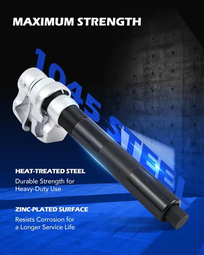 Vista 7 de Orion Motor Tech Juego de 2 herramientas de compresor de resorte helicoidal, herramienta de compresor de puntal de 2200 libras para sedán, SUV