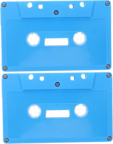 Centro de mesa de fiesta de música, decoración de cinta de casete retro, cintas de casete en blanco para bricolaje