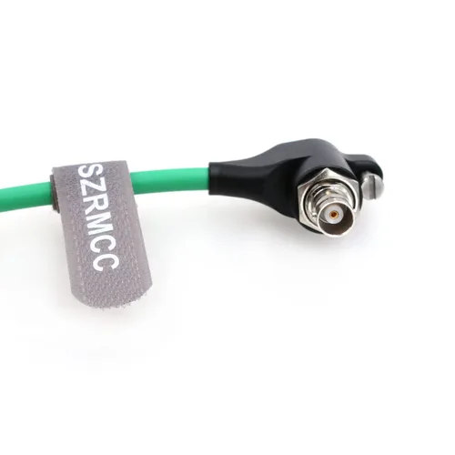 Vista 5 de SZRMCC Cable protector SDI 12G 6G HD SDI en ángulo recto BNC sobrevoltaje protector de circuito aislador cable de video para RED Komodo ARRI Alexa