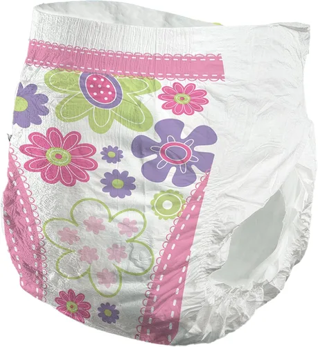Vista 4 de Comfees Pantalones de entrenamiento para niña, talla 4T-5T, blanco, 114