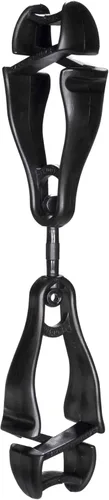 Vista 19 de Ergodyne Squids 3420 Swiveling Glove Clip Holder with Dual Clips