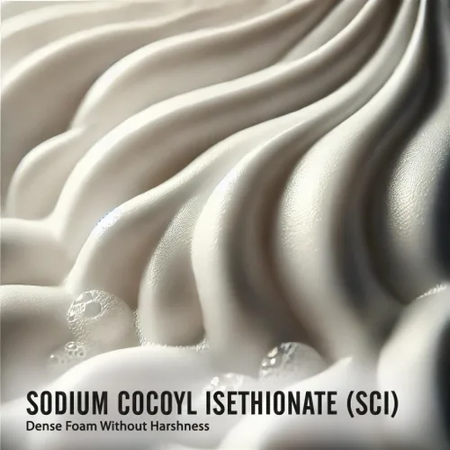 Vista 5 de ISETIONATO DE COILO DE Sodio (SCI) - Polvo - Tensioactivo espumante - para barras de champú sólido caseras, bombas de baño, productos espumosos