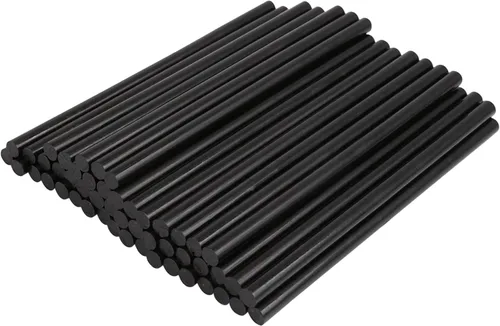 X AUTOHAUX 50 unidades de 0.276 in x 5.906 in barras de pegamento caliente auto cuerpo sin pintura eliminación de abolladuras reparación negro para